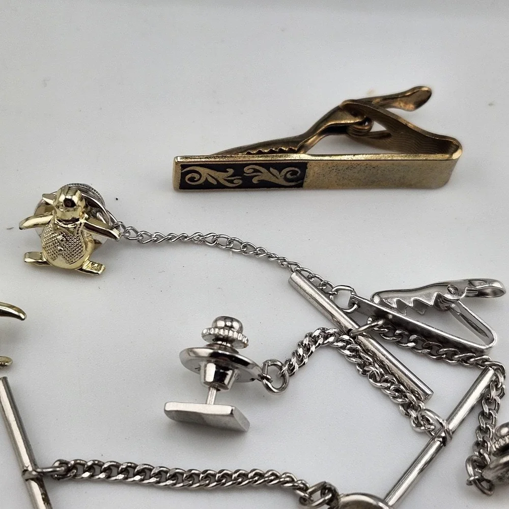 Vintage Tie Tack Bar‎ Lot Hickok Sterling Read